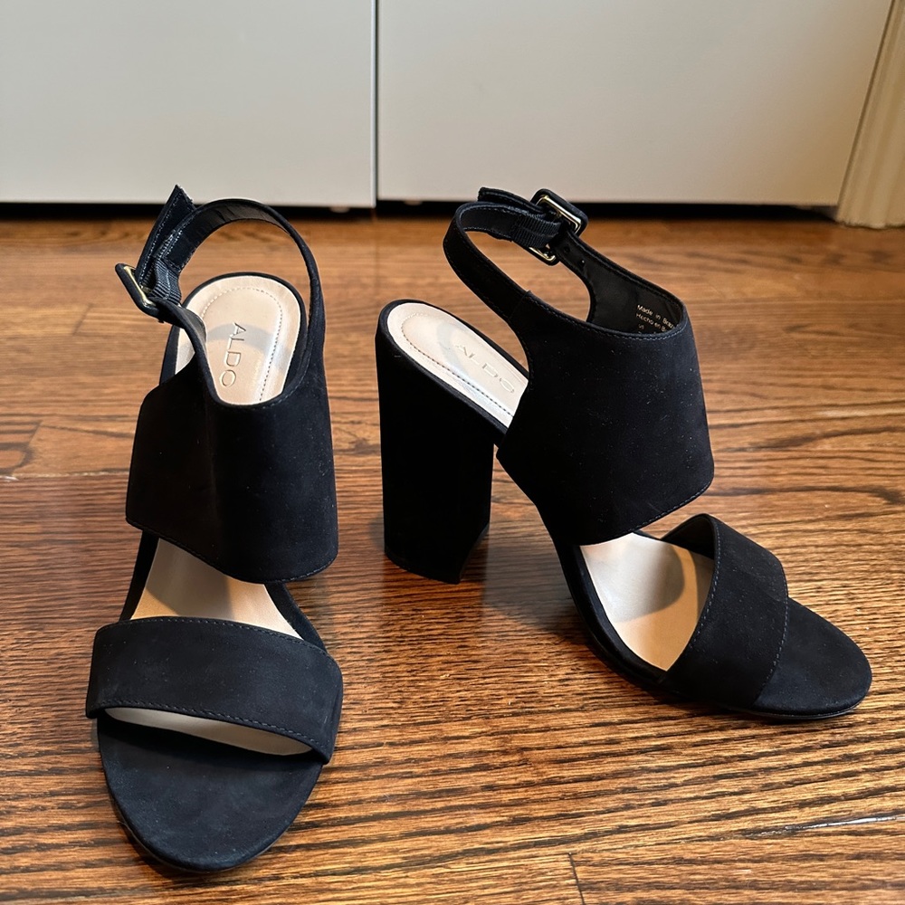 Aldo Block Heel Sandal